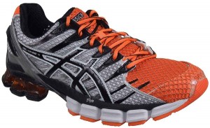 Asics Kinsei 4 - Laranja-Preto